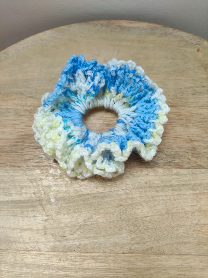 💃chouchou au crochet 💮 neuf - photo numéro 2