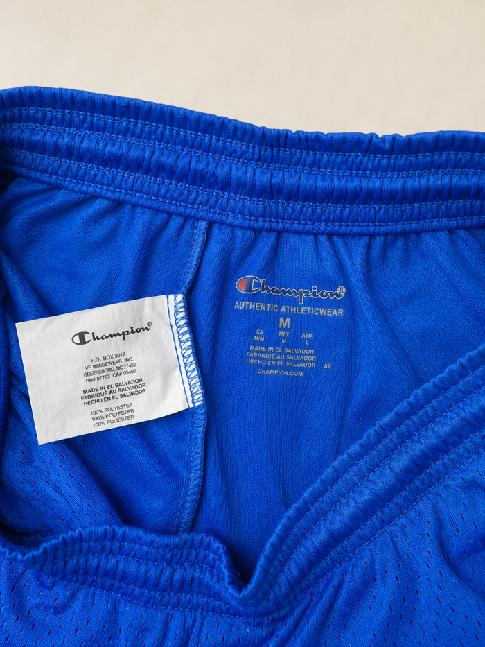 Short Champion bleu sport homme T.M - photo numéro 3