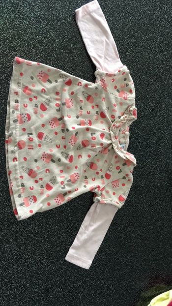 T-shirt à manches longues Fille 3 mois