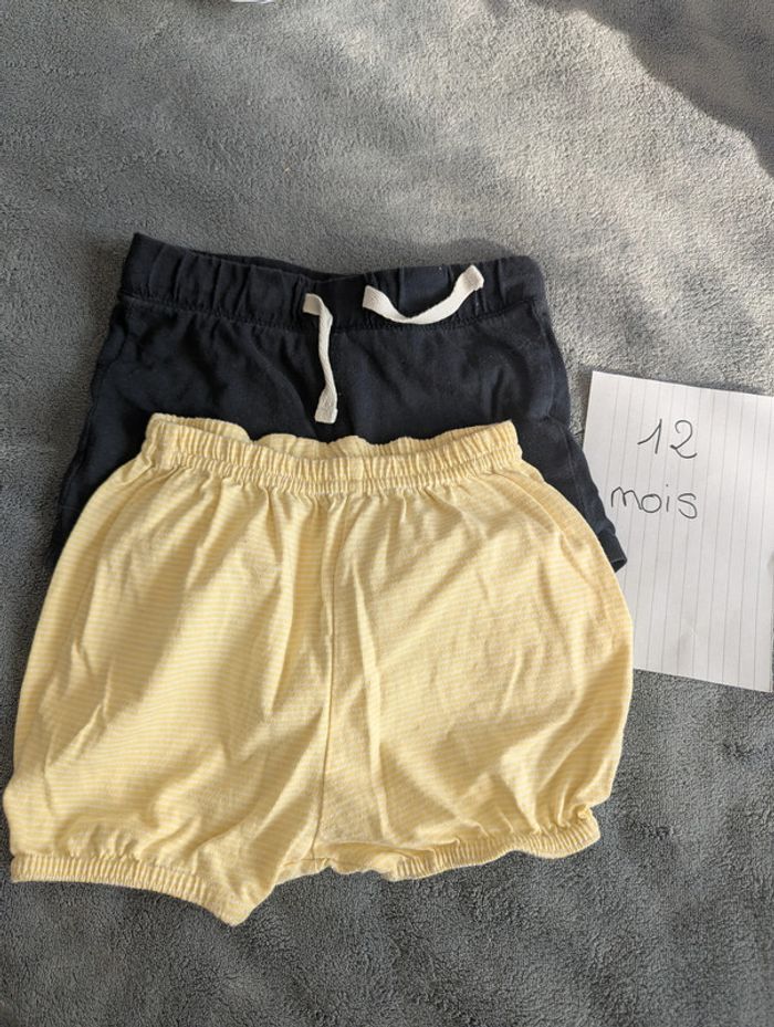 Lot de 2 shorts - 12 mois - Kiabi