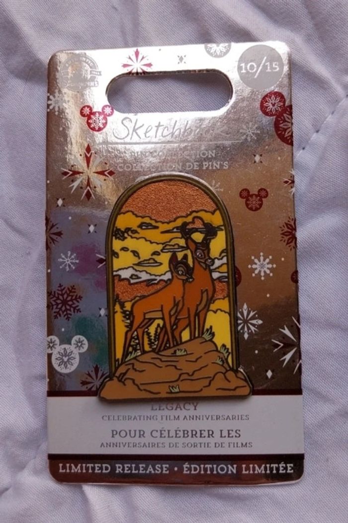 Pins Disney bambi sketchbook