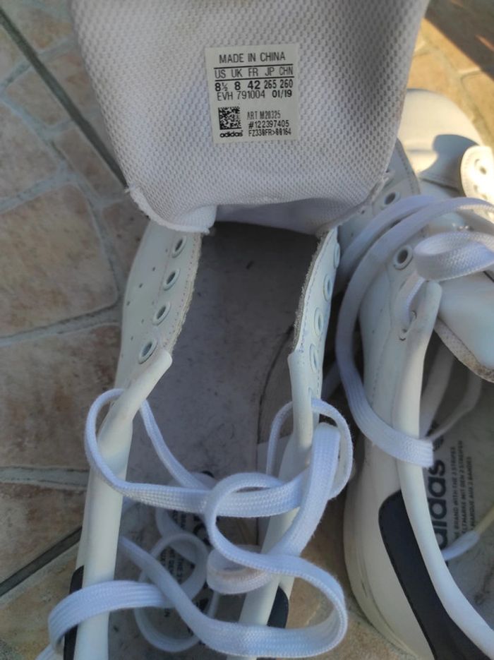 Baskets Adidas Stan Smith cuir taille 42 - photo numéro 6