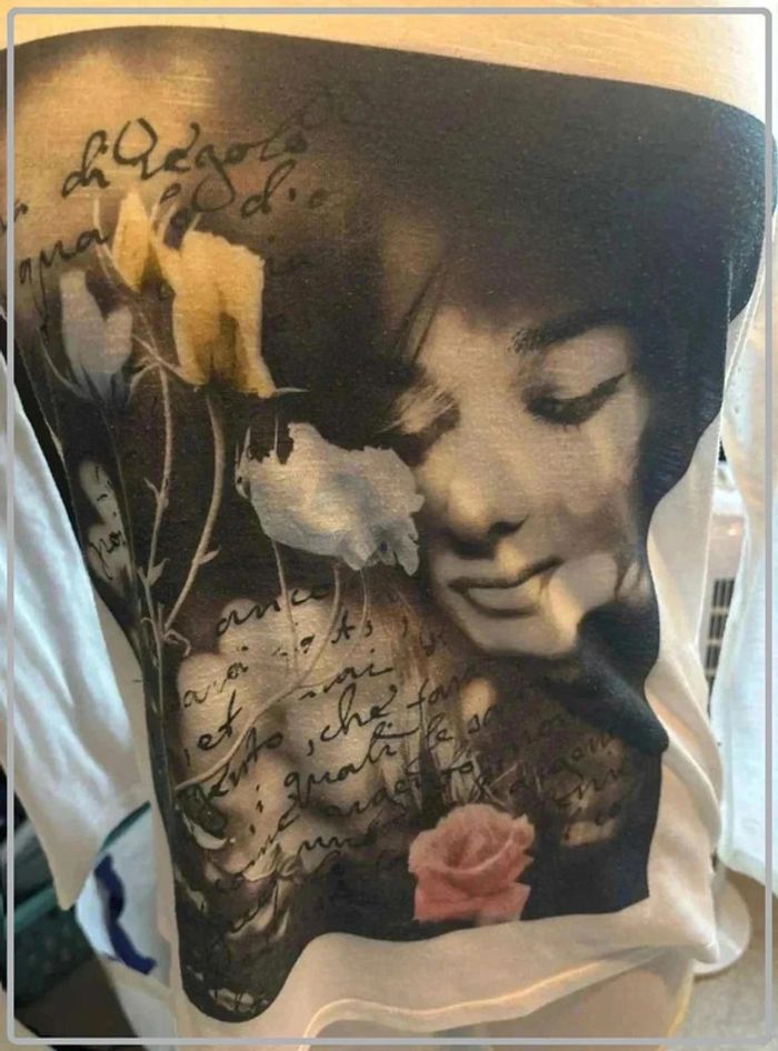 T shirt manche longue taille 46/48 - photo numéro 3