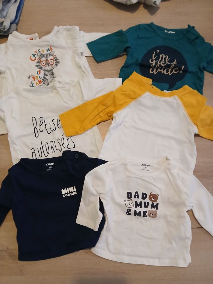 Lot bebe garcon 1 mois