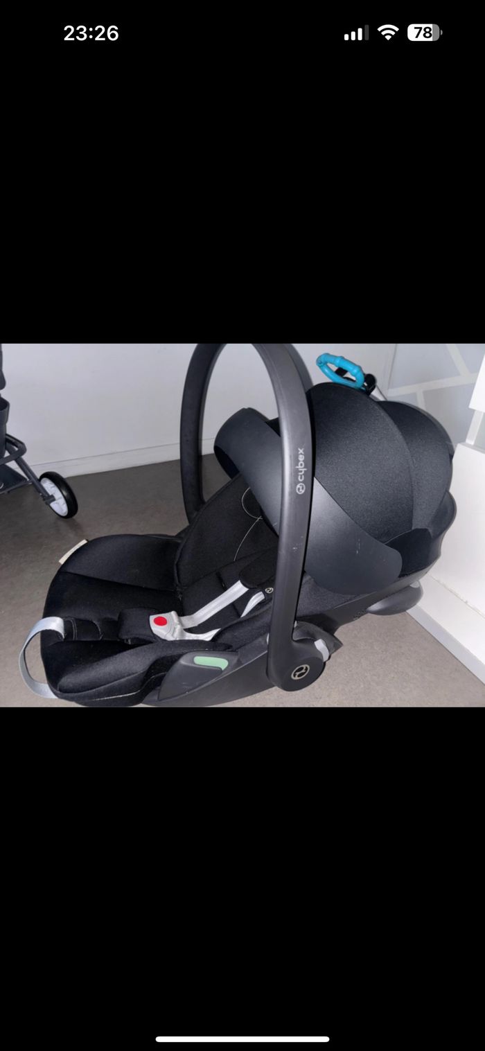 Cosy cybex cloud g +adaptateur - photo numéro 2