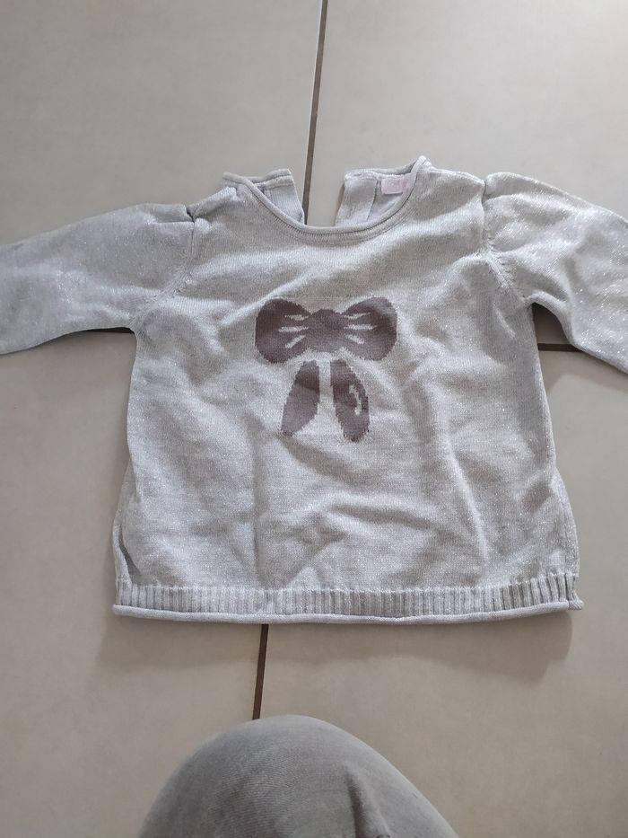 Pull fille 12