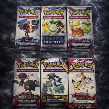 50 Boosters Pokémon “Loisirs” Fun, découverte & petit prix !