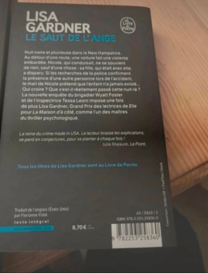 Livres Lisa Gardner - photo numéro 6