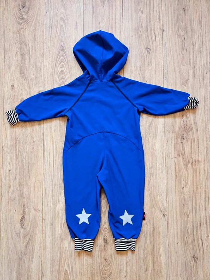 Combinaison de pluie iELM softshell bleue 92 cm 2-3 ans - photo numéro 6