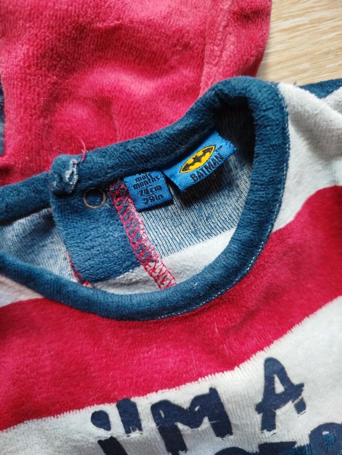 Lot de 2 pyjamas velours - photo numéro 3
