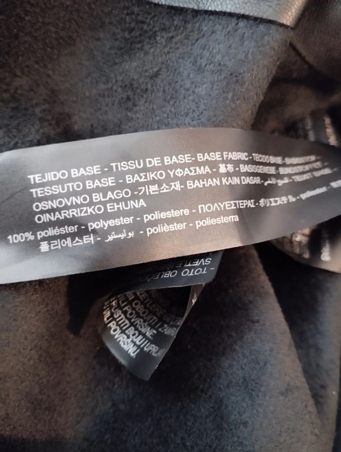 Salopette ou combinaison en similicuir interieur doux Zara taille m - photo numéro 10