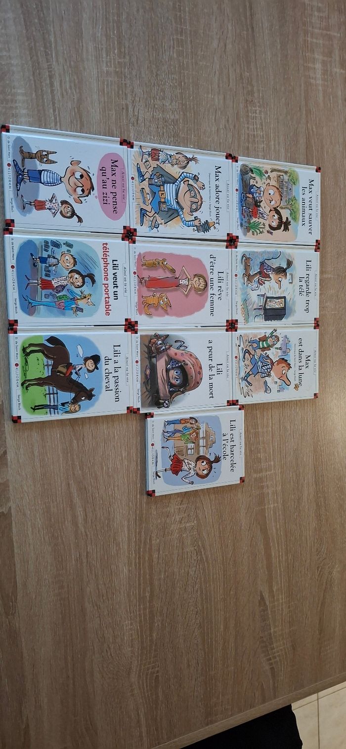 Lot 10 livres Max et Lili Histoires de la vie quotidienne