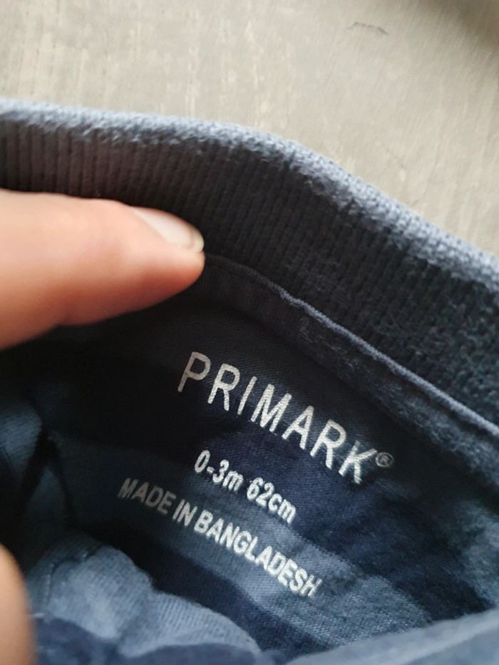 T-shirt maillot polo 3mois garçon - photo numéro 4