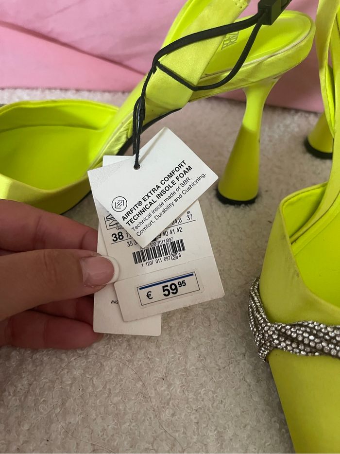 Sandales à talons Zara – Neuf avec étiquette – Taille 38 - photo numéro 4