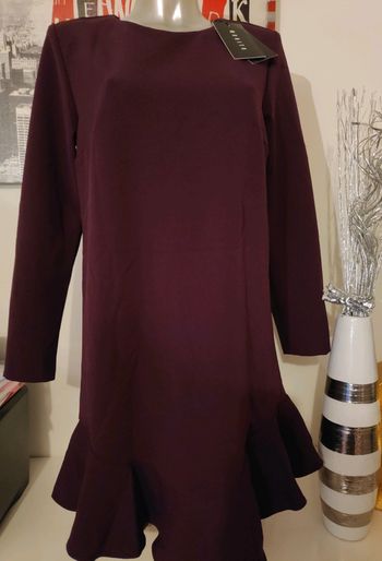Robe bordeaux Mohito
