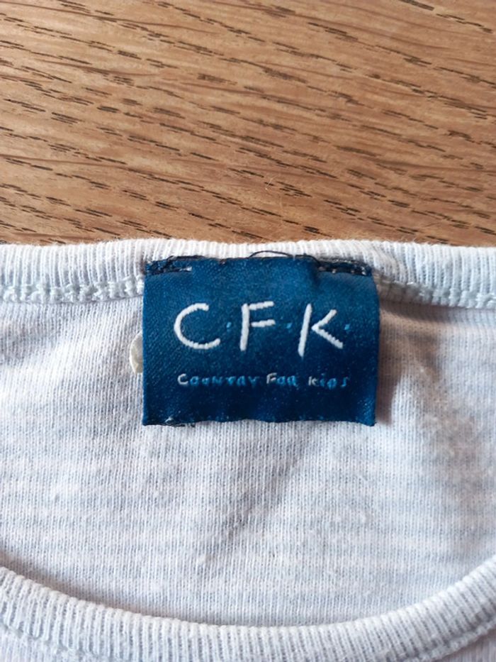 Tee-shirt coton 6ans CFK - photo numéro 3