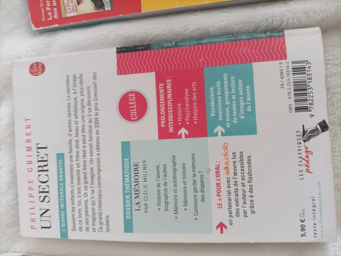 Énorme lot de livres collège – 15 titres - photo numéro 17