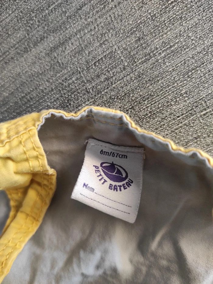 Salopette short Petit Bateau 6 mois - photo numéro 5