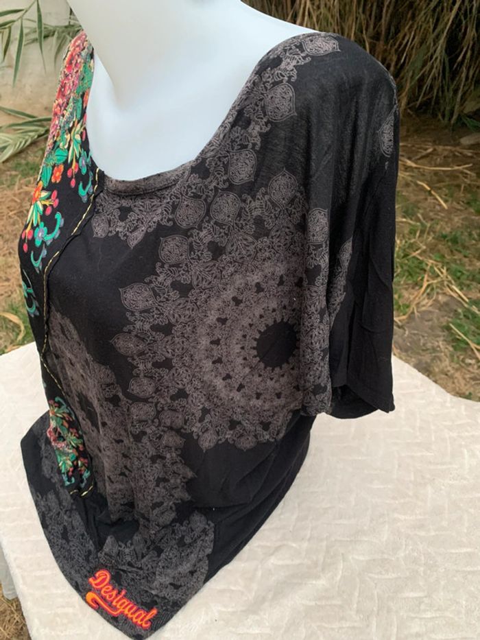 Teeshirt Desigual taille 38 oversize - photo numéro 6
