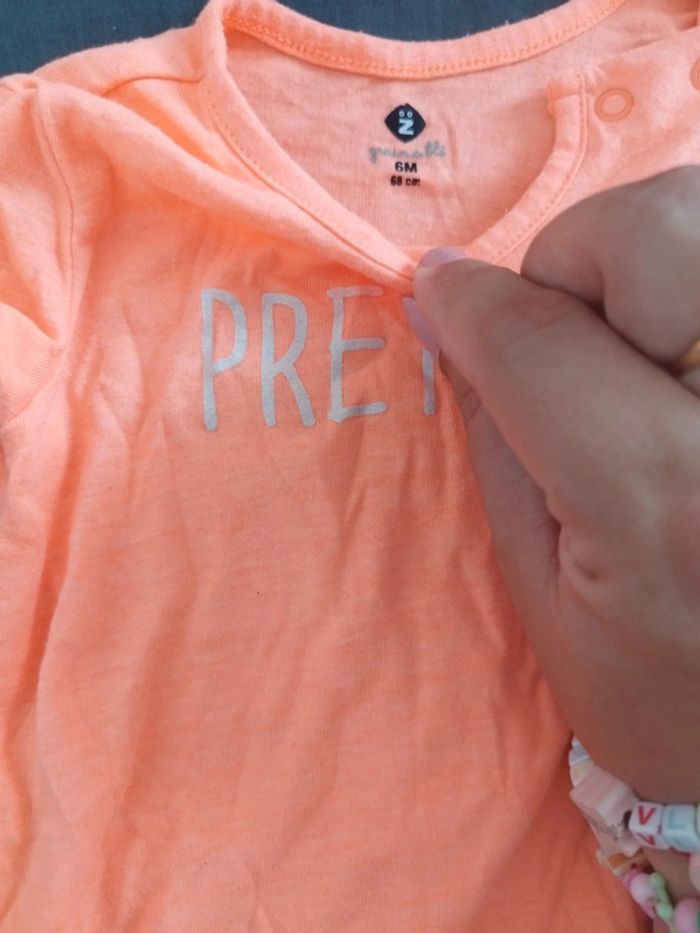 T-shirt fille 6 mois - photo numéro 9