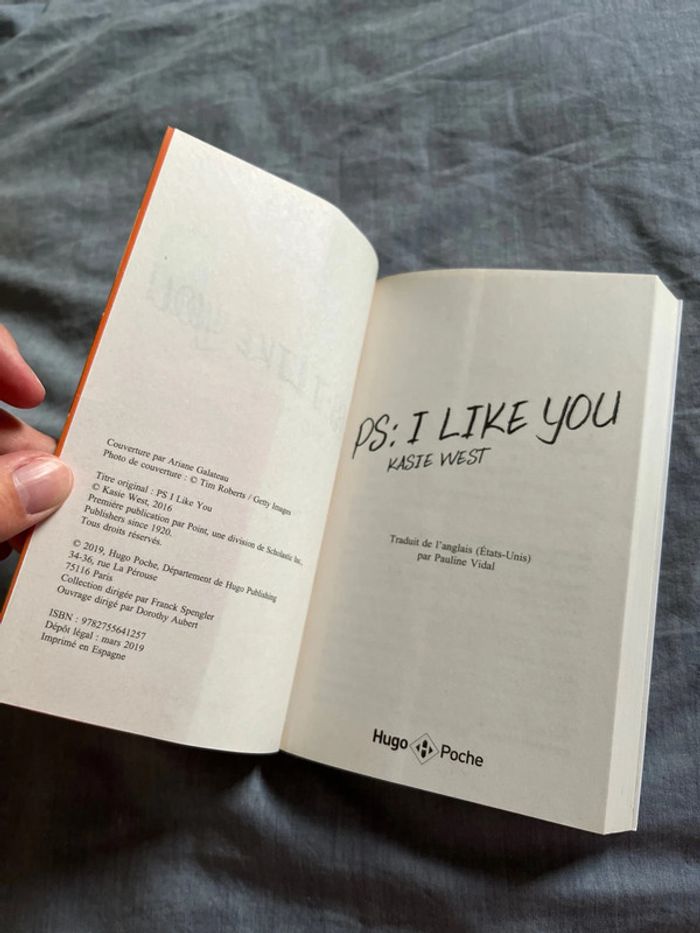 PS: I like you - Kasie West - photo numéro 5