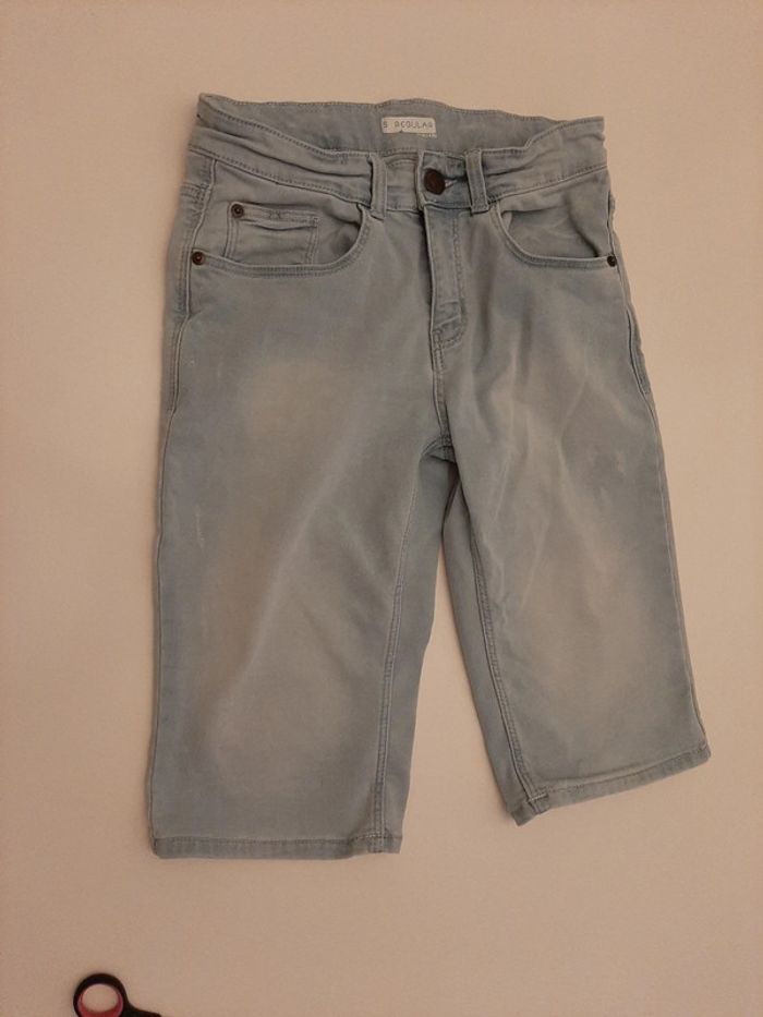 Bermuda garçon jean taille s