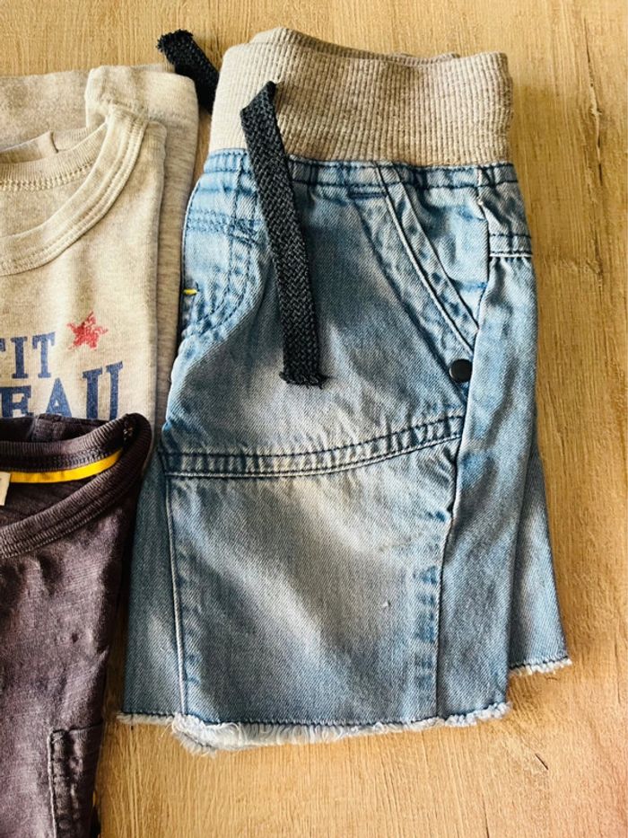 Lot de vêtements bébé garçon été multiple marque - photo numéro 3