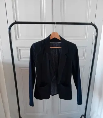 Veste cintrée bleu marine - Nafnaf - 40