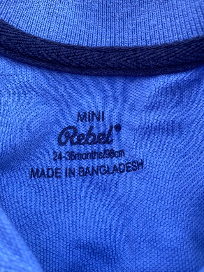 Polo bleu garçon - photo numéro 3