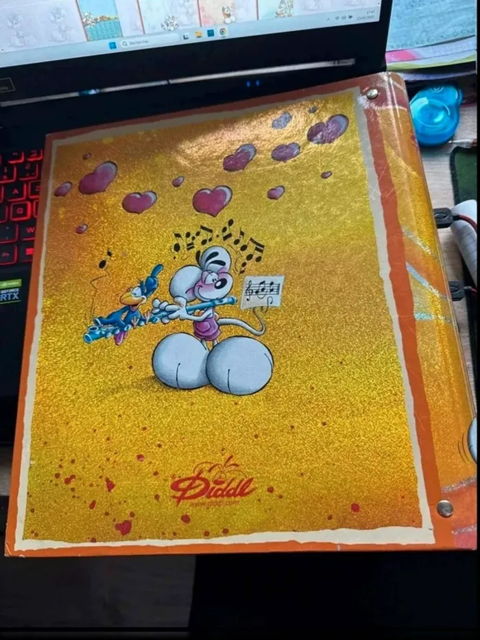 Classeur  diddl - photo numéro 2