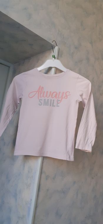 Tee-shirt fille 5-6 ans
