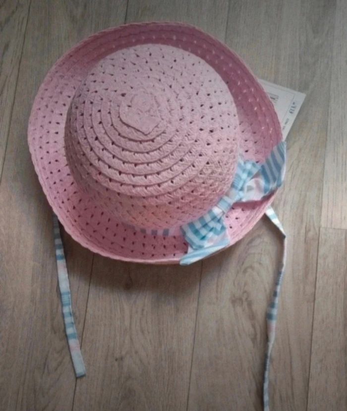 Chapeau bébé cérémonie rose 6 mois - photo numéro 3