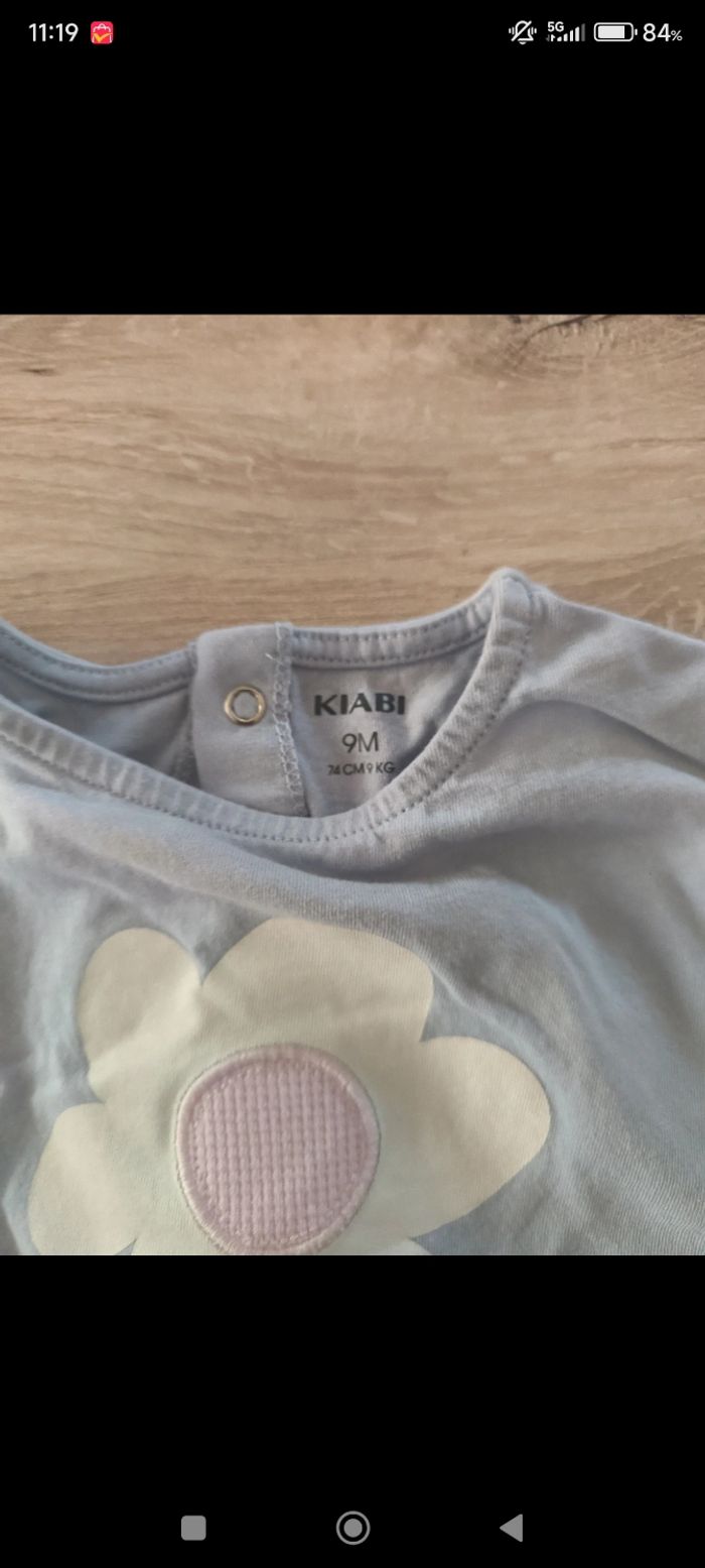 Tee shirt taille 9 mois - photo numéro 3