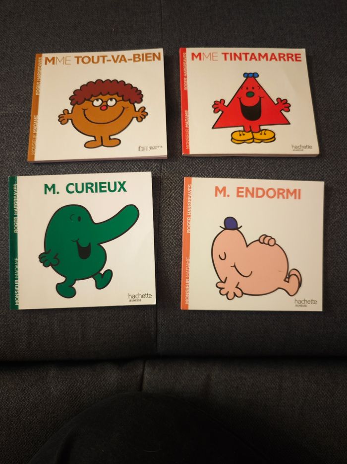 Lot de livres Monsieur Madame(collection Madame Monsieur)