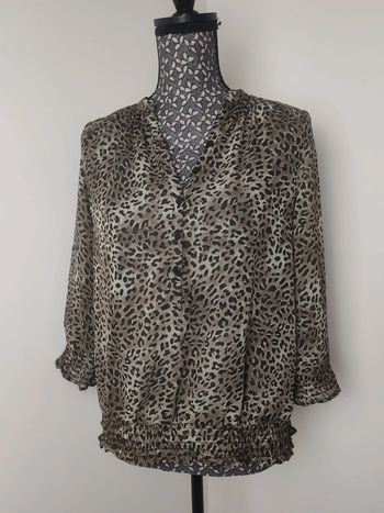 Blouse léopard