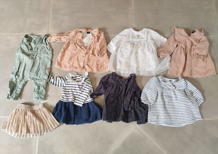 Lot de vêtements fille 6 mois - photo numéro 6