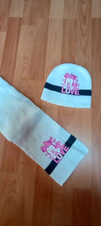 Bonnet et écharpe Minnie