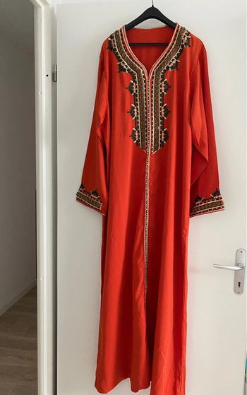 Gandoura/jellaba perlée