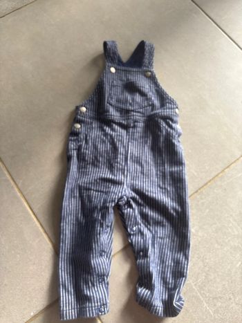 Salopette petit bateau