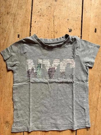 tee shirt manches courtes garçon 3 ans