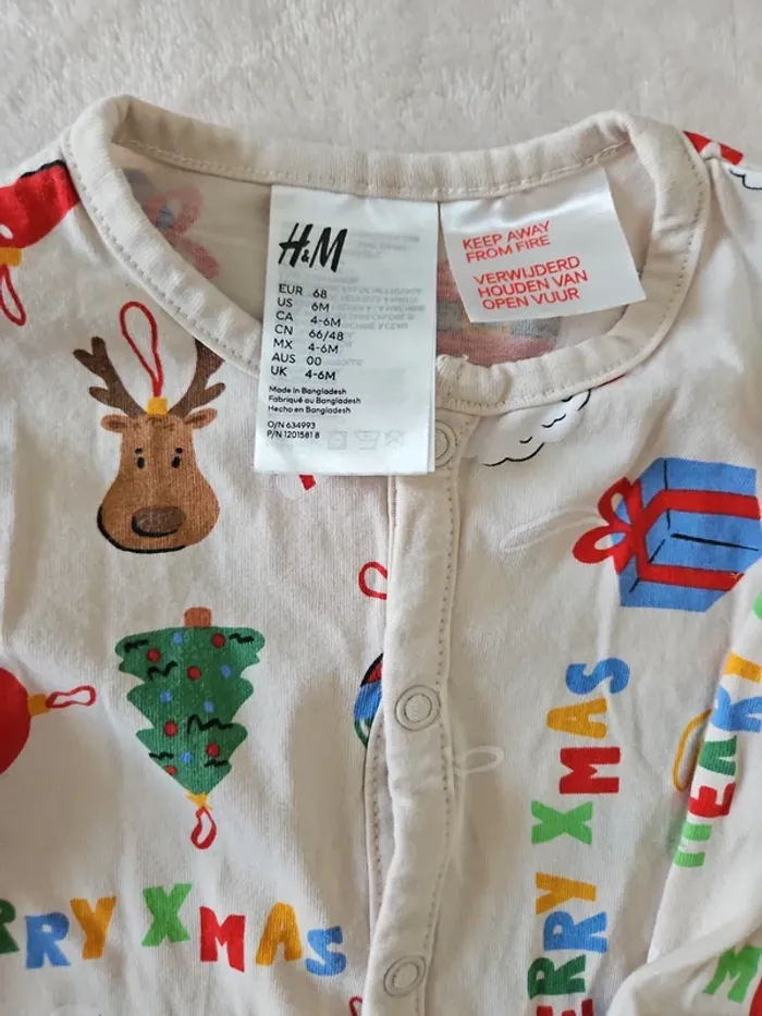 Pyjama Noël 🎅 🤶 H&M - photo numéro 2