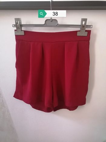 Short fluide bordeaux Zuiki 38