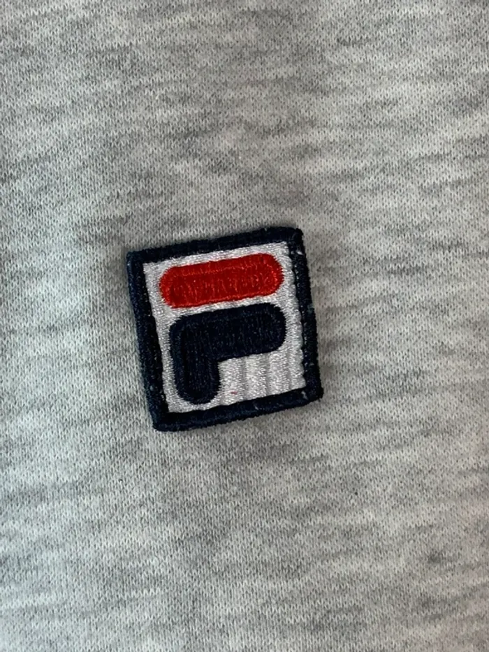Sweat-shirt, Crewneck, Fila Gris - taille XS - S - photo numéro 6