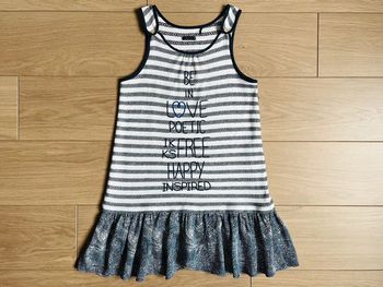 Robe marinière bi-matière Liberty IKKS T-8 ans