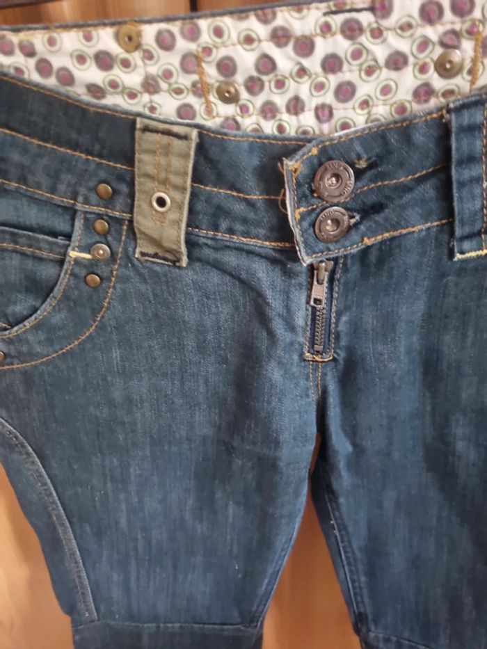 Pantacourt jeans Mango - photo numéro 3
