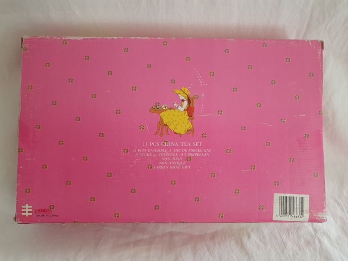 9 Dinette service à Thé en porcelaine 13 pièces vintage - photo numéro 2