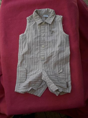 Mexx barboteuse beige taille 0/2 mois