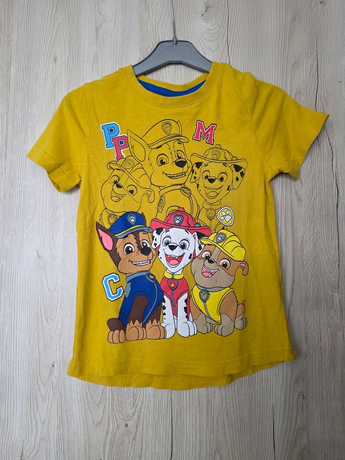 TEE-SHIRT GARÇON 👦 PAW PATROL NICKELEDEON TAILLE 6ANS