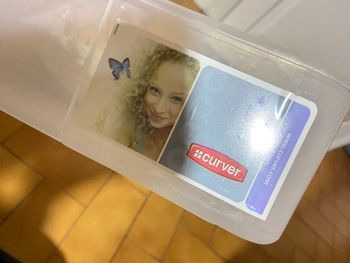 Boîte de rangement transparente