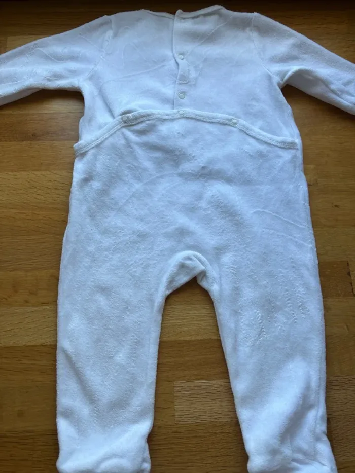 Pyjama velours gemo 9 mois garçon - photo numéro 3